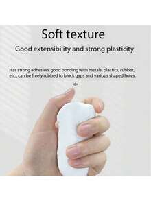 1 Piece Of Multi-Purpose Adhesive Putty Suitable For Use In Kitchens, Bathrooms, Toilets, And Other Areas In The House For Sealing Holes And Gaps In Air Conditioners, As Well As For Waterproofing And Odor-Preventing Purposes.