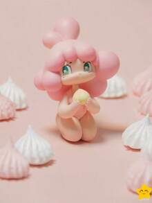 KEYCEO Xia Duo Duo Duck Pear Series, Play Office Boy Play Tabletop Ornament Girl Gift Gift Box Birthday Gift Play Ornament Cute Wind Q Version 1 Random Distribution, Halloween Decorations Ornament Small Gift Suitable For Christmas, Thanksgiving, Halloween, Birthday Gift, Perfect Choice For Family And Friends,