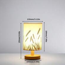 1pc USB Powered Linen Lamp, Modern USB Powered Linen Desk Lamp, Ideal Gift For Friends On Holidays And Birthdays, Suitable For Living Room And Bedroom Decor (Battery Not Included), Bedside Lamp - Multicolor - View 15