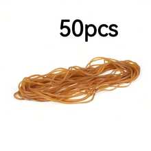 20/30/40/50 件耐用且有弹性的橡皮筋，适用于办公室、学校和家庭组织 - 非常适合固定垃圾桶、活页夹、文件（7.87 英寸 * 0.0551 英寸）