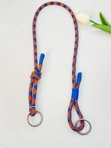 1pc Adjustable Nylon Minimalist Double Ring Strap Versatile Women Shoulder Strap For Tote Bag Y2K