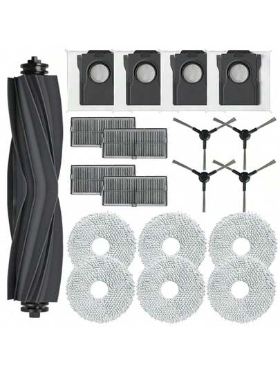 Accessories Dreame L10s Pro Ultra Heat/ Gen 2, Replacement Parts Set X30 Ultra, Main Brush, Dust Bags, Wipes, Side Brushes, Filters