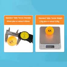 10pcs/20pcs/50pcs ABS Material White/Yellow 40+ Ping Pong Balls, New Durable Training & Competition Standard, Super Elastic