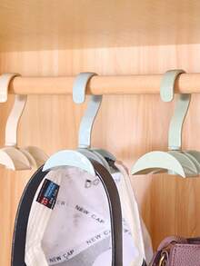 1 件多功能围巾、领带、皮带衣架，颜色随机，包含衣架和收纳 - 彩色 - 查看 8