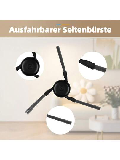 20 Piece Accessory Set Dreame X40 Ultra Complete Stofzuiger Cleaner Robot Replacement Parts Accessories Main Brush Dust Bags Mop Pads Activated Carbon Filters Side Cleaning view 5