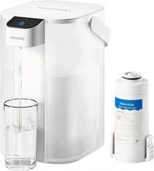 Waterdrop Instant Eletric Water Filter Jug, 3.5L 3 Months Water Filter Outdoor Drinking Water System, Reduces Limescale, Chlorine, Lead, Mercury, PFAS, PFOA/PFOS, White (With 1,757 Liter Filter) - trắng - Xem 7