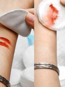 200/150/100/50 miếng bông tẩy trang tròn tái sử dụng, mềm mại, ít gây kích ứng, thích hợp cho mặt, mắt, chăm sóc da và tẩy trang. - Nhiều màu - Xem 3