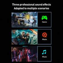 PHILIPS Bluetooth-högtalare för stationär dator, 4-enheters stereohögtalarsystem för spel, RGB-belysning och subwoofer - USB-driven datorsoundbar, anslutning via en linje, kompatibel med PC/bärbar dator - Multifärgad - Visa 6