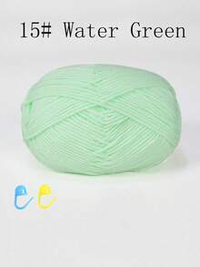 1/3包 50克 4股钩针线，带记号扣的钩针线，初学者钩针套装，多包装编织线，优质腈纶线，柔软钩针线，DIY工艺品，围巾（配饰颜色随机）
