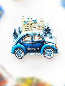 1个世界文化3D冰箱贴，印有9个国家地标，例如日本和服、加拿大枫叶、自由女神像、甲虫等。采用高饱和度树脂压花工艺，精准再现文化符号。双尺寸标记（标准尺寸6.5厘米/2.55英寸），带有樱花烫印和彩虹路标等细节，彰显收藏品质。是旅行纪念品市场和文化收藏产品的理想之选。 - 彩色 - 查看 18