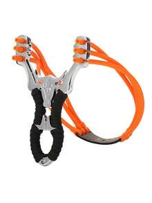 1pc High Precision Outdoor Hunting Slingshot, Powerful Professional Slingshot Frame, Suitable For Adults/Children, Outdoor Hunting With Rubber Bands
