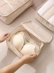 9 حقيبة تخزين للسفر مزينة بشعارات، حقيبة تخزين ملابس من البوليستر الحديثة للسفر والأنشطة الخارجية