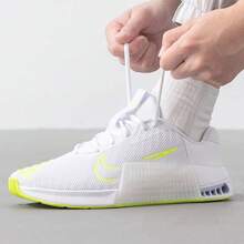 Nike Zapatillas de entrenamiento y running de hombre 9 cómodas, deportivas, duraderas y transpirables de caña baja - Blanco - Ver 2