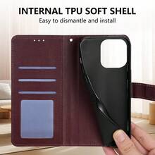 ZZXX Ví có khe cắm thẻ Khung ảnh hỗ trợ chức năng từ tính Ốp lưng da nhân tạo PU tương thích với iPhone 17 Air 16e 15 Pro Max 14 Plus 13 12 11 Dành cho Samsung Galaxy Plus S21 S20 S10 S9 S8 A04s A05s A06 A54 A55 A56 A71 Tương thích với 15T 14T 13T Redmi 15C 14C 13 13C 12 12C 10C 9 9A 9C 9T Bao da doanh nhân chống sốc Túi đựng thẻ - Màu Đỏ Sâu - Xem 7