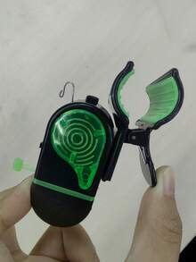 2个高灵敏度电子鱼咬钩报警指示器，带LED灯 - 彩色 - 查看 10