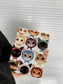 هذا الغطاء الخلفي الشفاف المصنوع من البلاستيك البلوري المطبوع بتصميم قطة كرتونية جميلة وطريفة مقاوم للصدمات ومناسب لأجهزة iPad الجيل السابع والثامن (10.2 بوصة) والجيل العاشر. يتميز بوجود فتحة لحمل القلم ويدعم وظائف النوم والاستيقاظ وطرق عرض متعددة. وهذه كلها هدايا رائعة لمناسبات عيد الهالوين والسنة الجديدة. - متعدد الألوان - مشاهدة 6