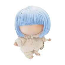 Novo Conjunto de Perucas de Boneca de 15-17cm de 1st/2nd/3rd Geração, Penteado Bobo Fofo, Adequado para Fantasia de Boneca , Festa, Festival, Styling de Feriado