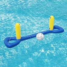 Inflatable Pool Games Volleyball Net Floating Swimming Water Sports Toys Perfect For Summer Pool Party Supply