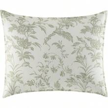 Natalie Bonus Comforter Set Twin Sage Green - Natalie Sage OffWhite - Ver 8
