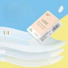 Fazzoletti di carta a tre strati ultra morbidi, tovaglioli di dimensioni da viaggio (6 fogli per confezione), adatti per San Valentino, Festa della Mamma, Natale e ogni tipo di festa - Bianco - Visualizzare 7