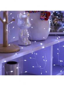 200/300/600 LED Ciepłe Białe/Wielokolorowe Lampki Choinkowe, Wieniec DIY, Dekoracja na Boże Narodzenie, Halloween, Wesele, Impreza, Urodziny, Energooszczędne Diody LED, Wytrzymały plastik, Lampki Firefly, Dekoracyjne Lampki Choinkowe, Odpowiednie dla Organizatorów Przyjęć i Planistów Wydarzeń