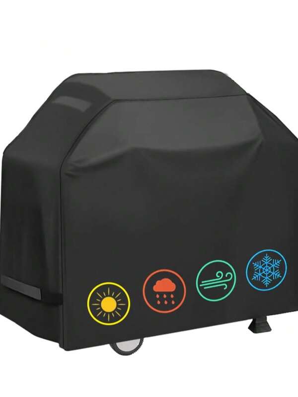 Grill Cover, Waterproof BBQ Grill Cover, 58 Inch Rip-Proof And Anti-UV Barbecue Gas Grill Cover Compatible For Weber Char-Broil Nexgrill Grills And More