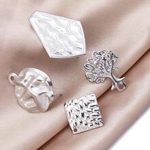 10pcs/Pack Stainless Steel Earring DIY Kit With Butterfly Earring Stopper, Multi-Design Earrings Accessories - Steel - View 7