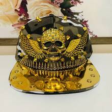 Men's New Fashionable Flat-Brimmed Hip-Hop Street Dance Punk  Baseball Hat - 第 2 節 - 查看 5