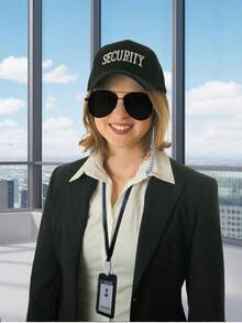 Wedding Security Agent Costume Accessories Set, Secret Security Service Kit With Tie, Glasses, Earpiece, Suitable For Women And Men Roleplay Party Games