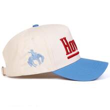 1Piece Men HOWDY Letter Embroidered Patchwork Five-Sided Baseball Cap Outdoor Adjustable Sunscreen Leisure Hat Spring Autumn Travel Tourism Beach Vacation - Multicolor - View 7