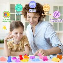 LEEHUR 200PCS Kawaii Squishies, Mochi Squishy Toys For Party Favors, Mini Stress Relief Squishy Fidget Toys For Classroom Prizes For Party Favors Goodie Bags Stuffers With Storage Bag, Office & Home - Lễ tình nhân - Xem 10