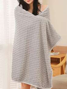 Toalla de baño de felpa tipo nube extra grande, toalla de ducha absorbente para el hogar, dormitorio, hotel - Multicolor - Ver 2