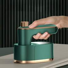 OBOVAY 专业熨斗 CY-601 | 专业手持式蒸汽熨斗，强劲蒸汽，大容量水箱，支持平熨/悬挂熨烫，干湿两用，适用于各种面料，220-240V，欧标插头，包含熨烫配件，家用熨烫，时尚耐用，无需电池