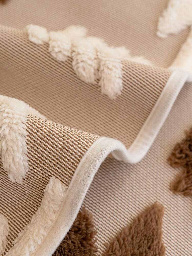 غطاء وسادة أريكة مبطن بطراز بوهيمي، غطاء أريكة بطراز ريفي دافئ اللون، مضاد للانزلاق والخدش، مناسب لجميع الفصول، يناسب أرائك ذات 1/2/3/4 مقاعد وأرائك قطاعية، مثالي لغرفة المعيشة/غرفة الطعام/غرفة النوم/غرفة الدراسة، ديكور خريفي، ديكور غرفة السكن الجامعي، عودة إلى المدرسة - بني - مشاهدة 11