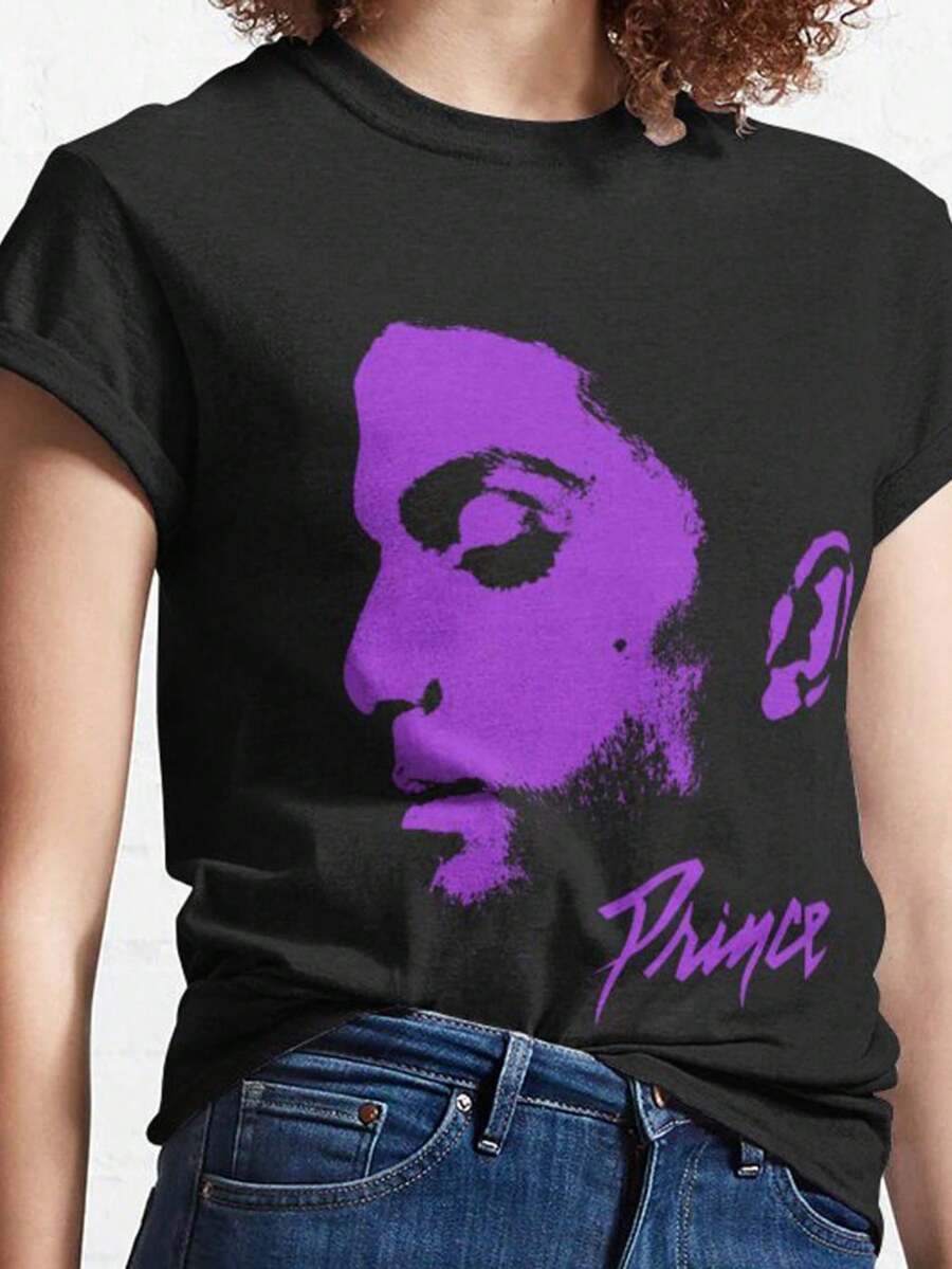 Prince Classic T-Shirt Nightmare Before Christmas Conjunto De Mujeres Elegantes Fall Clothes For Women Halloween Costumes For Women Halloween Costumes Women Disfraces De Mujer Halloween Black Corset Top Short My Orders Valentine Outfits For Women Vacation Outfits Women Valentine's Day Summer Outfits For Women Summer Valentine's Day Long Sleeve Tops Maternity Dresses Gras Resort Wear Women Valentines Day Outfit - 黑色 - 查看 1