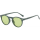 Montura verde oscuro lentes verdes