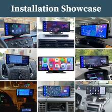 10.26 Inch Car Radio Multimedia Video Player Wireless Carplay And Wireless Android Auto Portable Universal Car Monitor