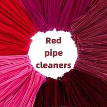 500 Pieces Coloful Pipe Cleaners, Chenille Stems, Craft Supplies Multicolor Chenille Stems For Art&Craft Christmas DIY Projects