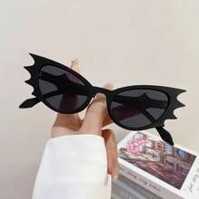 New Retro Bat-Shaped Fashion Glasses For Women And Men, Decorative Glasses For Women, Travel, Leisure, Performance, Party, Beach, Outdoor Photography, Stylish Glasses - 蒙特內哥羅 - 查看 11