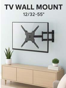 Soporte TV: Tu compañero de películas en familia | Resiste 22kg, 32-55 pulgadas - Multicolor - Ver 7