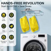 Washing Shoe Bag Suitable For Washing Machine, Anti-Deformation Laundry Bag For Washing Shoes, Lazy Magic Machine Washing Shoe Bag, Lazy Shoe Bag, Cylindrical Washing Machine Polyester And Laundry Bag, Shoe Protection Bag, Anti-Deformation Laundry Bag. Christmas Home Supplies, Halloween Home Supplies