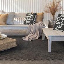 Alfombra beige para dormitorio con cubierta protectora|La alfombra perfecta para una decoración moderna y elegante del hogar.|Alfombra de Alta Calidad para Sala de Estar - Adecuada para Exteriores|Fácil de Limpiar - Aspiradora - Café con reloj - Ver 13