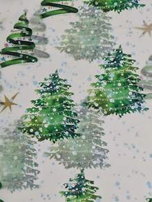 10 件/5 件彩色灯光圣诞树图案薄纸,19.68 英寸 X 27.55 英寸礼品包装纸,圣诞礼品包装纸,烫银雪花包装纸,圣诞雪梨纸,适用于婚礼、圣诞礼物、生日礼物包装、花束填充、派对礼物 - 彩色 - 查看 11