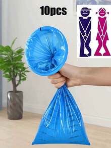 10/20pcs Portable Reusable Foldable Travel Urinal,Portable Shrinkable Urinal,Emergency Portable Urinal Bag And Vomit Bags,Pee Bags For Travel For Women And Men,Vomiting Bags,Anti Leakage Vomit Bags,Travel Motion Sickness Nausea Bags,Suitable For Camping, Traffic Jams, Pregnant, Patient, ,Cleaning Supplies,Household Tools,Essential For Cars,Trains,Planes And Other Vehicles,Personal Mobile Toilet Potty, Easy-To-Use Pee Bottle,1/5pcs