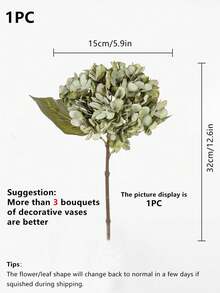 1/3/80 pièces Bouquet de fleurs d'hortensia artificielles de 32 cm pour la décoration de la pièce, du jardin extérieur, du mariage, de la fête, du centre de table de la maison et du salon, des plantes artificielles, de la décoration de vase de table, du balcon, du mur, du bureau à domicile, de la décoration de festival, de la décoration de table à manger, de la décoration de ferme pour Noël, de la décoration de table de cuisine, de la décoration hivernale de la maison, de la décoration d'Halloween, de la décoration de Noël, des cadeaux d'anniversaire