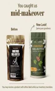 Era Of Nature Organic Unrefined Raw African Ivory White Shea Butter 8oz - Moisturizing Raw Shea Butter Bar For Skin &Amp; Hair, DIY Lip Balm Base, Cream, Soap &Amp; Lotion Making Supplies Kit, Skincare - 白色 - 查看 8