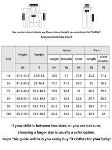 两件套年轻男孩西装休闲黑色夹克裤子适合生日派对家庭聚会春秋