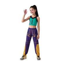Girls Rumi Mira Zoey Cosplay Costume Fancy Dress Outfit - Zoey(Top+Pant) - View 3