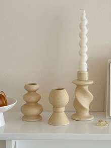 Ästhetischer gotischer Kerzenhalter, vintage bronzefarbenes Blumenmuster, minimalistischer antiker Dekor für Thanksgiving & Weihnachten, Raumdekoration, Geschenke