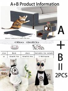 1 件可修剪猫抓家具保护贴 - 攀爬自粘式猫抓垫、沙发保护贴、用于保护猫树框架墙壁的抓挠保护 DIY 防猫抓沙发保护贴、自粘式修复沙发猫抓板墙贴 - 彩色 - 查看 33